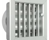 La Ventilazione - Griglia d'aerazione rettangolare in alluminio ad incasso per camino -20 x 14 cm LA VENTILAZIONE 9145371865566 7013210_dfl