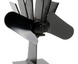 Ventilatore per camino a 2 pale Ventola per stufa 70-350 °C funzionamento a calore senza corrente WILTEC 4251548131886 63095