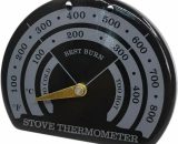 Termometro magnetico per stufa con camino a legna con sonda Strumento per barbecue domestico - Langray LANGRAY 9771353447347 DZQ-01341